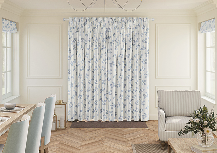 Loralei, Blue Mist - Made to Measure Curtains - Image 7